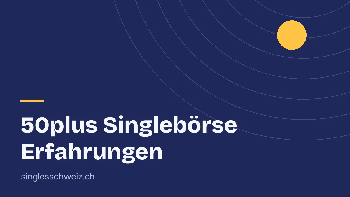 50plus Singlebörse Erfahrungen